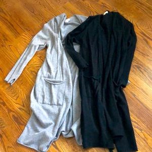 MudPie Long Cardigan Duo